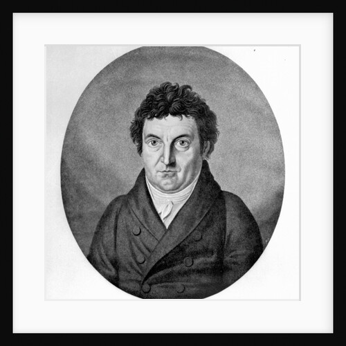 Johann Gottlieb Fichte by Heinrich Anton Dahling