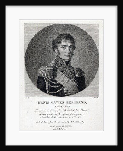 Henri Gatien Bertrand by Louis Leopold Boilly