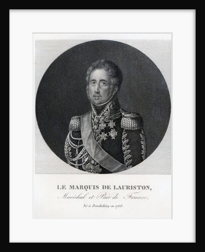 Jacques Law, Marquis de Lauriston by French School