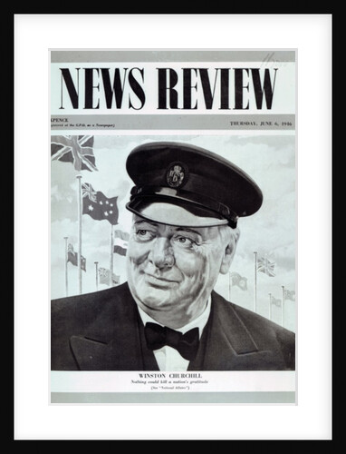 Winston Churchill by English School