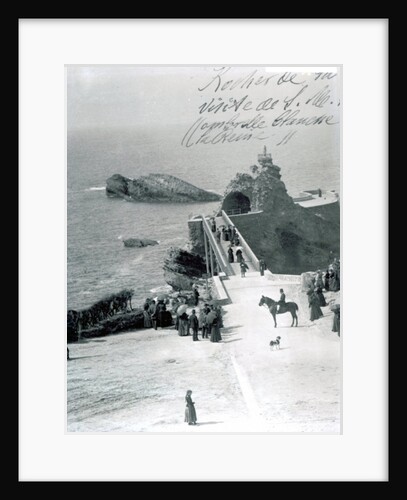 Queen Victoria on the French Coast by French Photographer