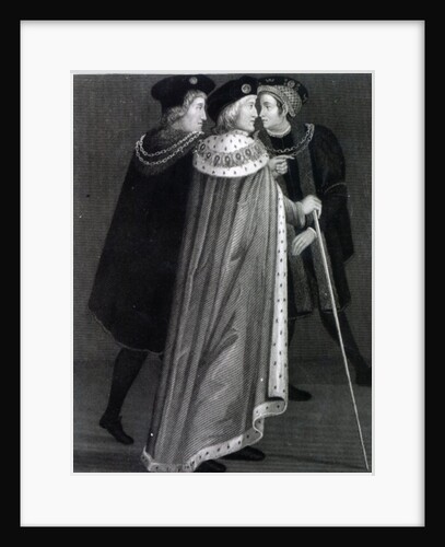 Henry VII with Richard Empson and Sir Edmund Dudley by (after) English School