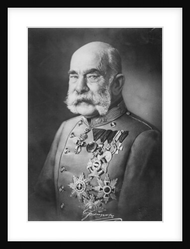 Emperor Franz Joseph I by Photographer Austrian