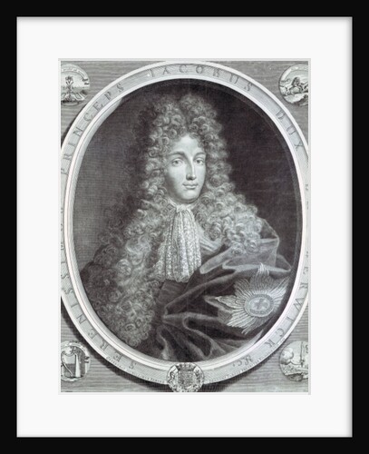 James Fitzjames, Duke of Berwick engraved by Pierre Drevet, 1693 by Benedetto Gennari