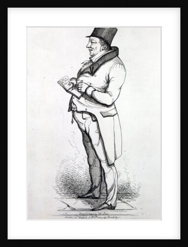 William Crockford, 1828 by Thomas Jones