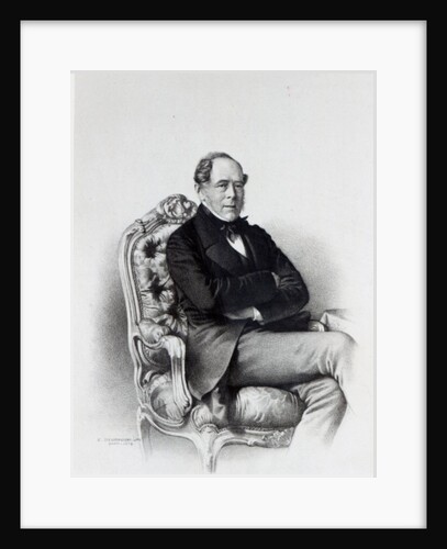 George Villiers, 4th Earl of Clarendon, 1856 by Emile Desmaisons