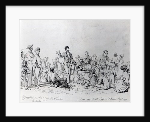 The Field Preacher, 1837 by John George Paul Fischer