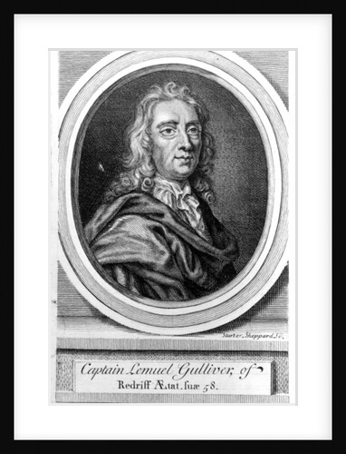 Captain Lemuel Gulliver, 1726 by English School