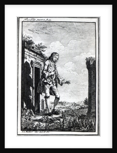 Gulliver amongst the Lilliputians by Johann Sebastien Muller