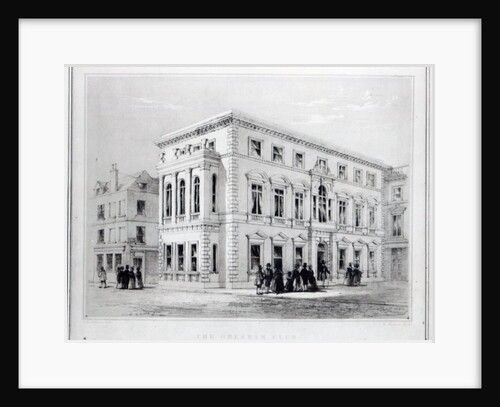 The Gresham Club, engraved by J.R Jobbins, c.1845-50 by (after) English School