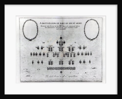 A Battalion of Part of his Majesty's Army by English School