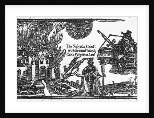 The Destruction of Colchester during the English Civil War, 1648 by English School