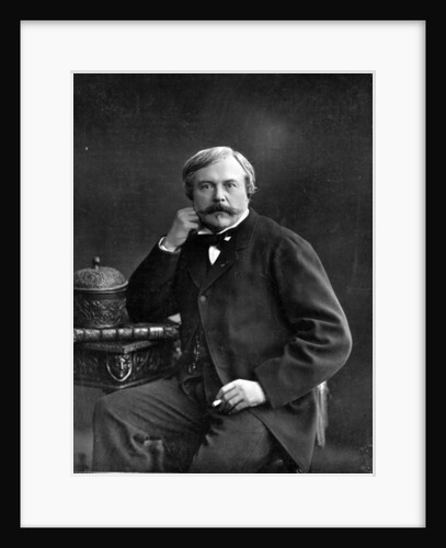 Edmond de Goncourt by Nadar
