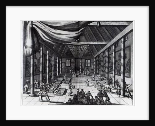 The Royal Banquet by Dutch School