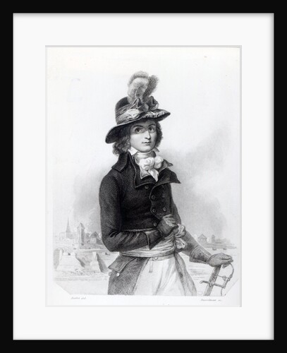 Louis Antoine de Saint-Just by Denis Auguste Marie Raffet