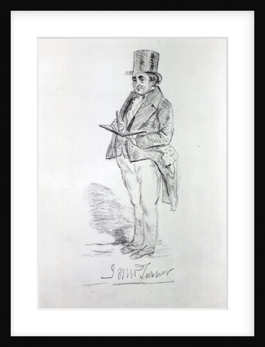 Joseph Mallord William Turner, 1844 by Charles Martin