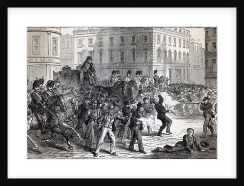 A Belfast Riot by English School