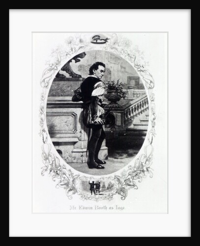 Mr. Edwin Booth as Iago by English School