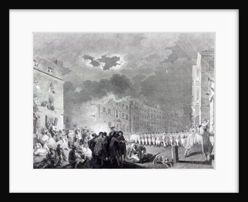 Riot in Broad Street, June 1780 by James Heath