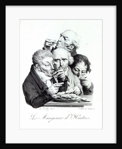 Les Mangeurs d'Huitres by Louis Leopold Boilly