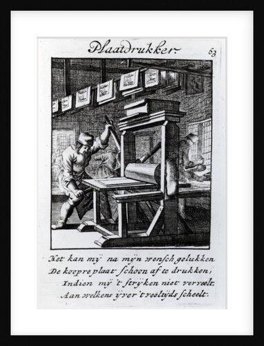 The Copper-plate Engraver by Caspar and Luyken Jan Luyken