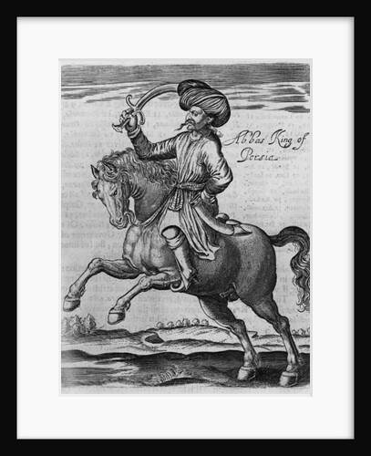Abbas King of Persia by English School