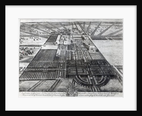 Badminton House in the County of Gloucester by Leonard Knyff