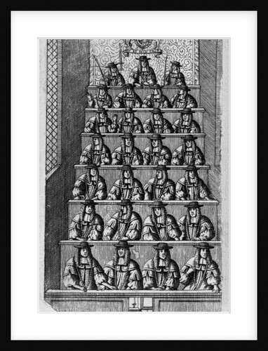 Court of Aldermen, c.1690 by English School