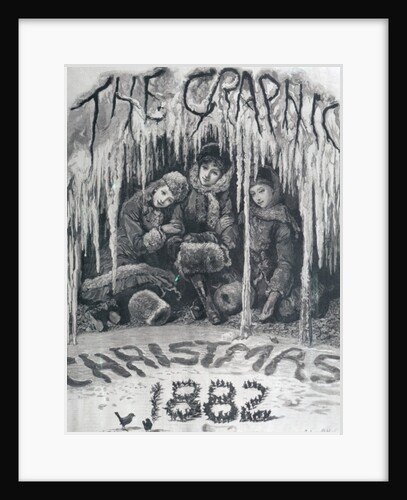 Front cover of 'The Graphic', Christmas 1882 by Sydney Prior Hall