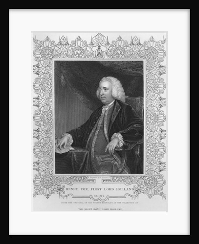 Henry Fox, 1st Baron Holland by Joshua Reynolds