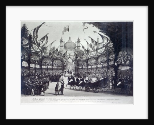 Queen Victoria's first visit to Brighton by W.H. Mason
