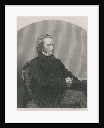George John Douglas Campbell, 8th Duke of Argyll, engraved by D.J. Pound from a photograph by John Jabez Edwin Paisley (after) Mayall