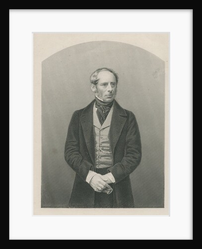 Sir John Somerset Pakington engraved by D.J. Pound from a photograph by John Jabez Edwin Paisley (after) Mayall