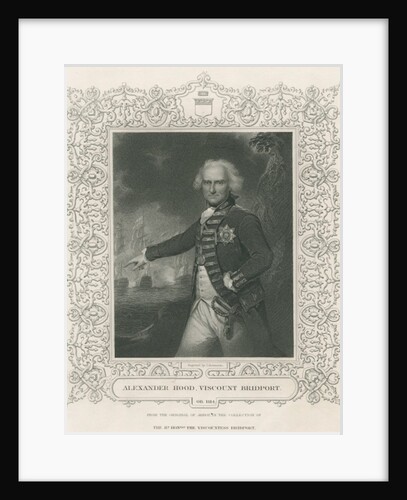 Alexander Hood, 1st Viscount Bridport by English School