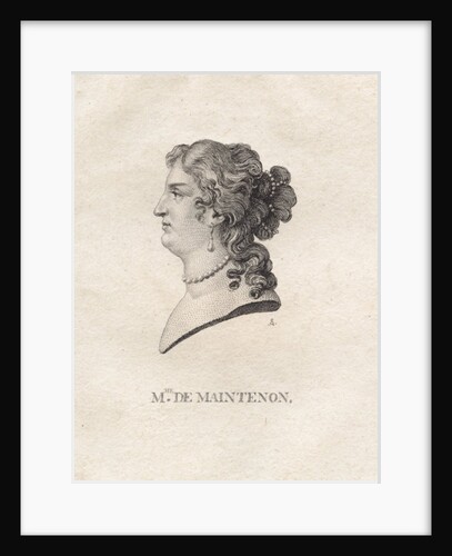 Francoise d'Aubigne, Madame de Maintenon by French School