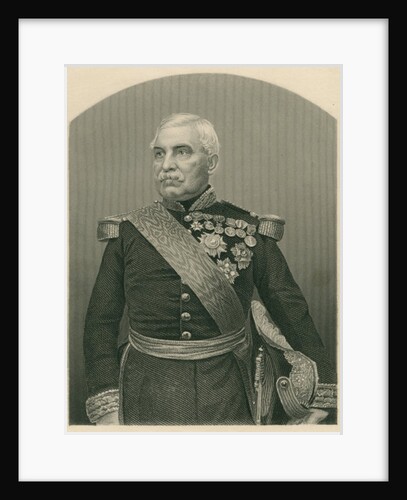 Aimable Jean Jacques Pelissier Duc de Malakof by John Jabez Edwin Paisley (after) Mayall