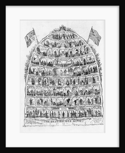 The British Beehive, 1867 by George Cruikshank