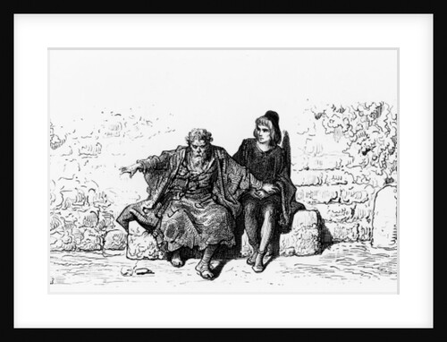 The Ancient Mariner with the Wedding Guest by Gustave Dore