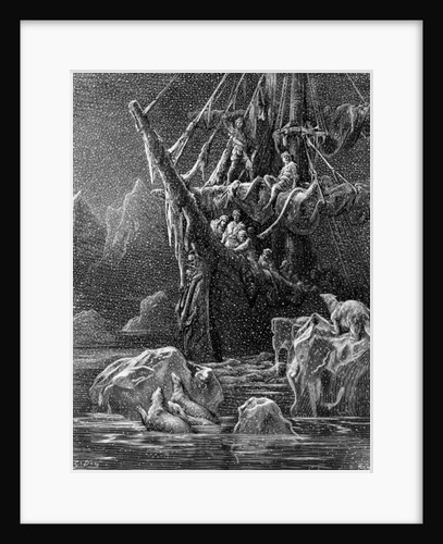 Ship in Antartica by Gustave Dore