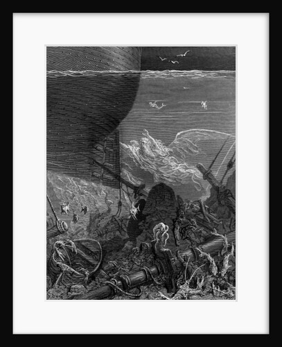 The Spirit that had followed the ship from the Antartic by Gustave Dore
