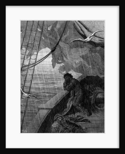 The rain begins to fall by Gustave Dore