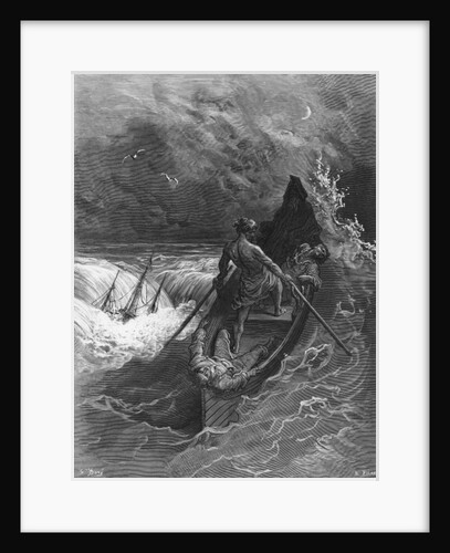The Pilot faints by Gustave Dore