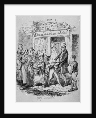 Oliver claimed by his affectionate friends by George Cruikshank
