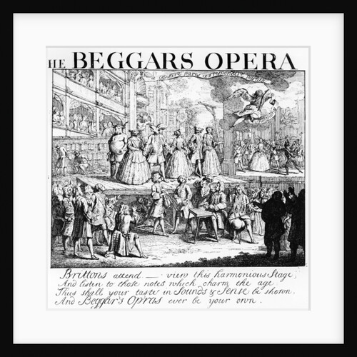The Beggar's Opera Burlesqued, 1728 by William (after) Hogarth