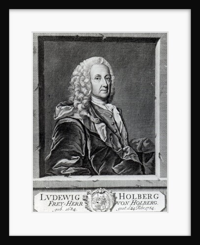 Ludvig Holberg by Johan Roselius
