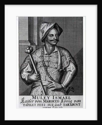 Moulay Ismail Ibn Sharif, 1719 by German School