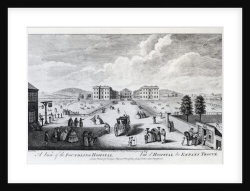 A View of the Foundling Hospital by Louis Philippe Boitard