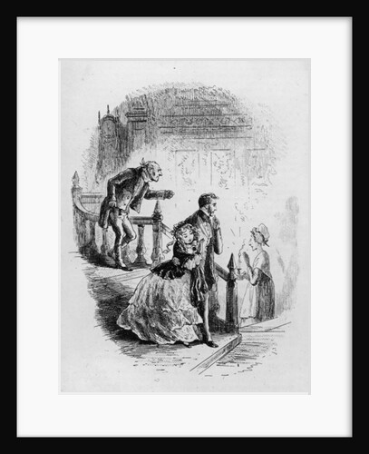 Flora's tour of inspection by Hablot Knight (1815-92) Browne