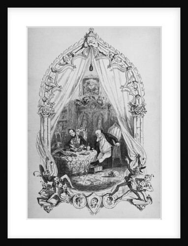 Illustration from `The Pickwick Papers' by Charles Dickens, published 1837 by Hablot Knight Browne