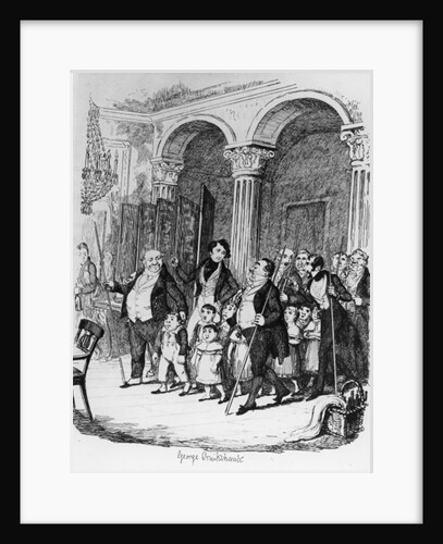 Public Dinners by George Cruikshank